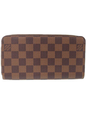 Louis Vuitton Long Damier Wallet Round Zipper Zippy
